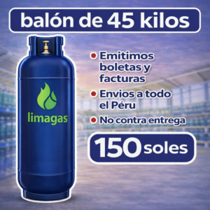 Balón LIMA GAS – 45 KILOS