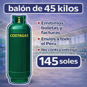 Balón COSTA DE GAS – 45 KILOS