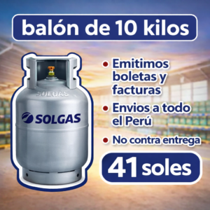 Balón SOL GAS - 10 KILOS