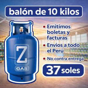 Balón SOL GAS – 10 KILOS