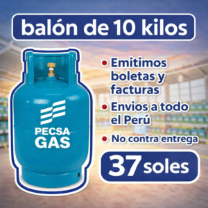 Balón PECSA GAS – 10 KILOS
